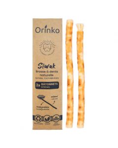 Siwak Natuurlijke tandenborstel Sticks (Miswak) x2 