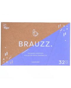 BRAUZZ. Universal wax strips (Lavender).