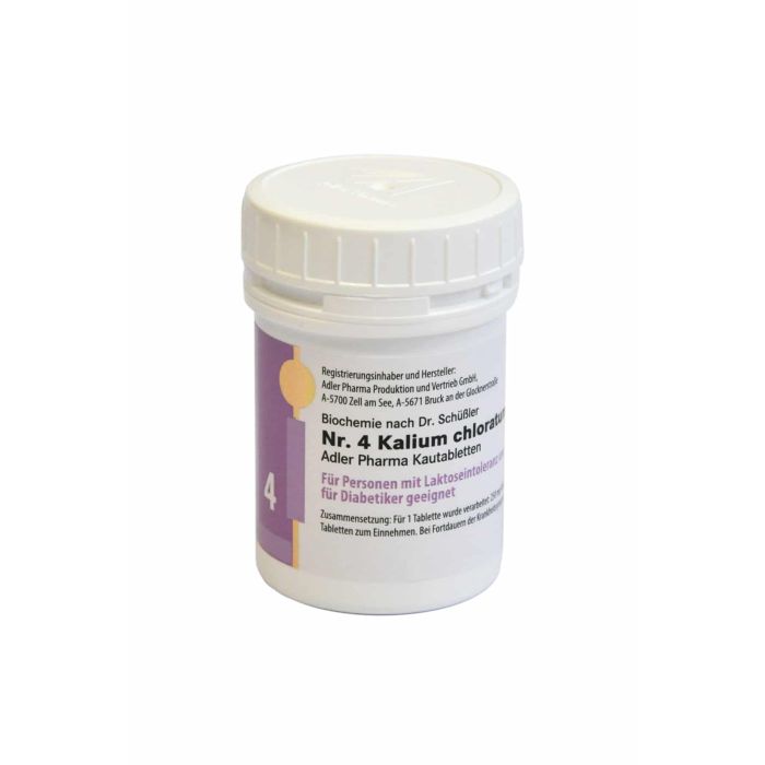 No.4 chlorate sans lactose à mâcher