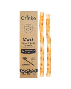 Siwak Natuurlijke tandenborstel Sticks (Miswak) x2 