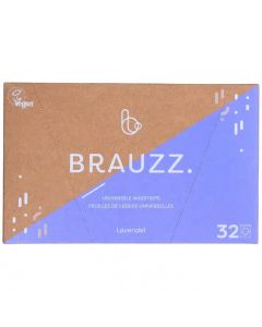 BRAUZZ. Universal wax strips (Lavender).