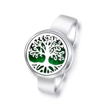 Tree of life stalen aroma ring met Taoasis aroma