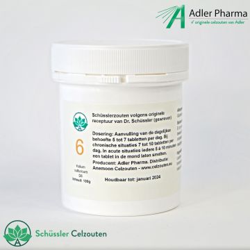 cell salt06-potassium-sulfuricum-D6-100g