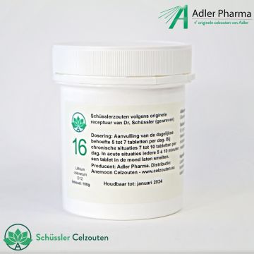 celzout16-Lithium-Chloratum-D12-100g