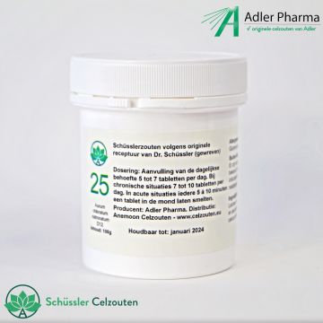 cell salt25-Aurum-Chloratum-Natronatum-D12-100g