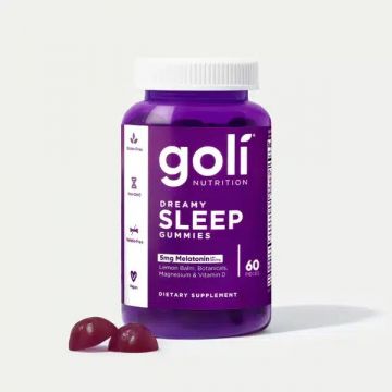 Goli Nutrition Dreamy Sleep gummies (60 gummies)