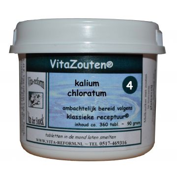 Sel Vita n° 4 - Potassium muriaticum/chloratum