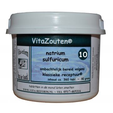 Sel Vita n° 10 - Sodium sulfuricum