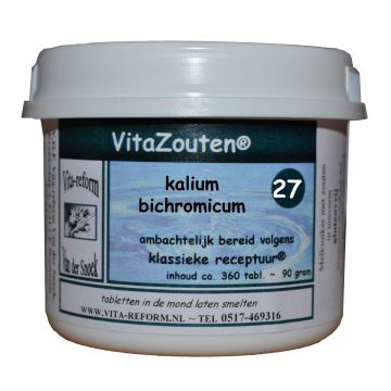 Sel Vita n° 27 - Potassium bichromicum