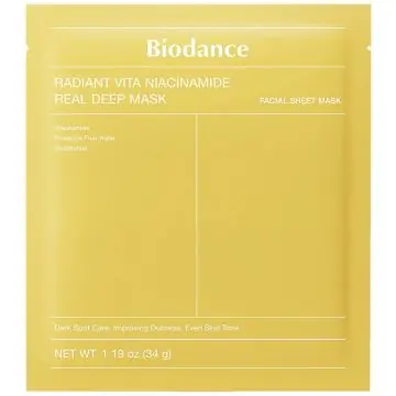 Biodance – Radiant Vita Niacinamide Real Deep Mask