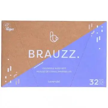 BRAUZZ. Universele wasstrips (Lavendel)