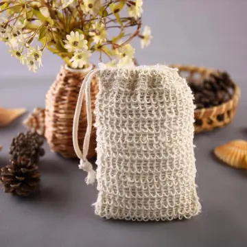 Zeepzak voor sisal - Zeepzak van gaas van natuurlijke vezels
