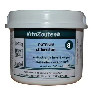Vitazout nr. 8 - Natrium chloratum/muriaticum
