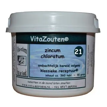 Vitazout nr. 21 - Zincum chloratum/muriaticum 