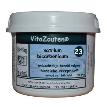 Vitazout nr. 23 - Natrium bicarbonicum 