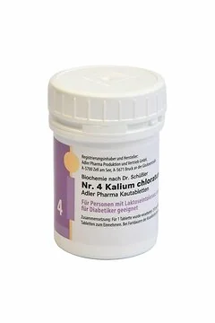Nr.4 chlorat lactose vrij kauw