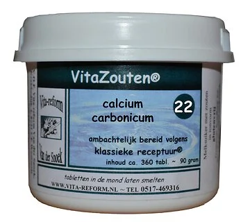 Vitazout nr. 22 - Calcium carbonicum 