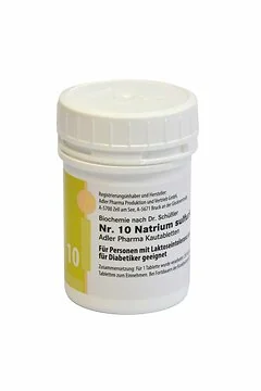 Nr.10 Natrium sulfuricum