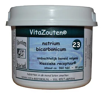 Vitazout nr. 23 - Natrium bicarbonicum 