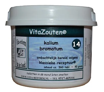 Vitazout nr. 14 - Kalium bromatum