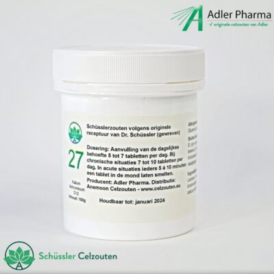 celzout27-Kalium-Bichromicum-D12-100g
